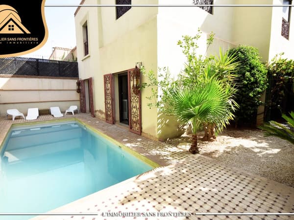 Villa meublée à vendre à Targa, 400m², Marrakech