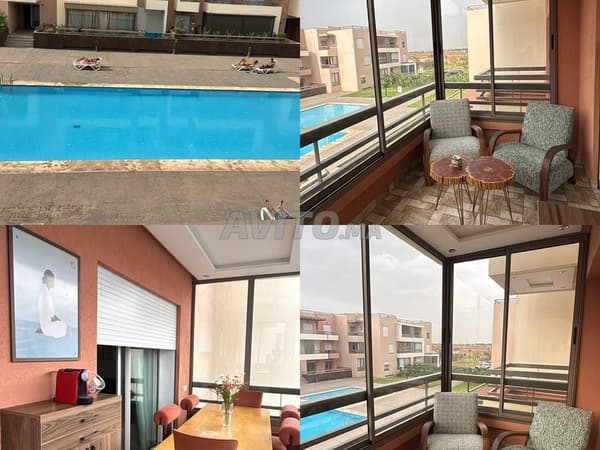 Appartement Riad Garden en face du Morocco Mall