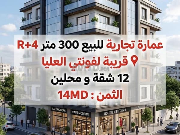 Immeuble Double façade