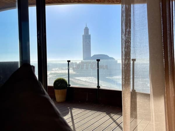 Apartamento de lujo con vistas al mar y a la mezquita Hassan II
