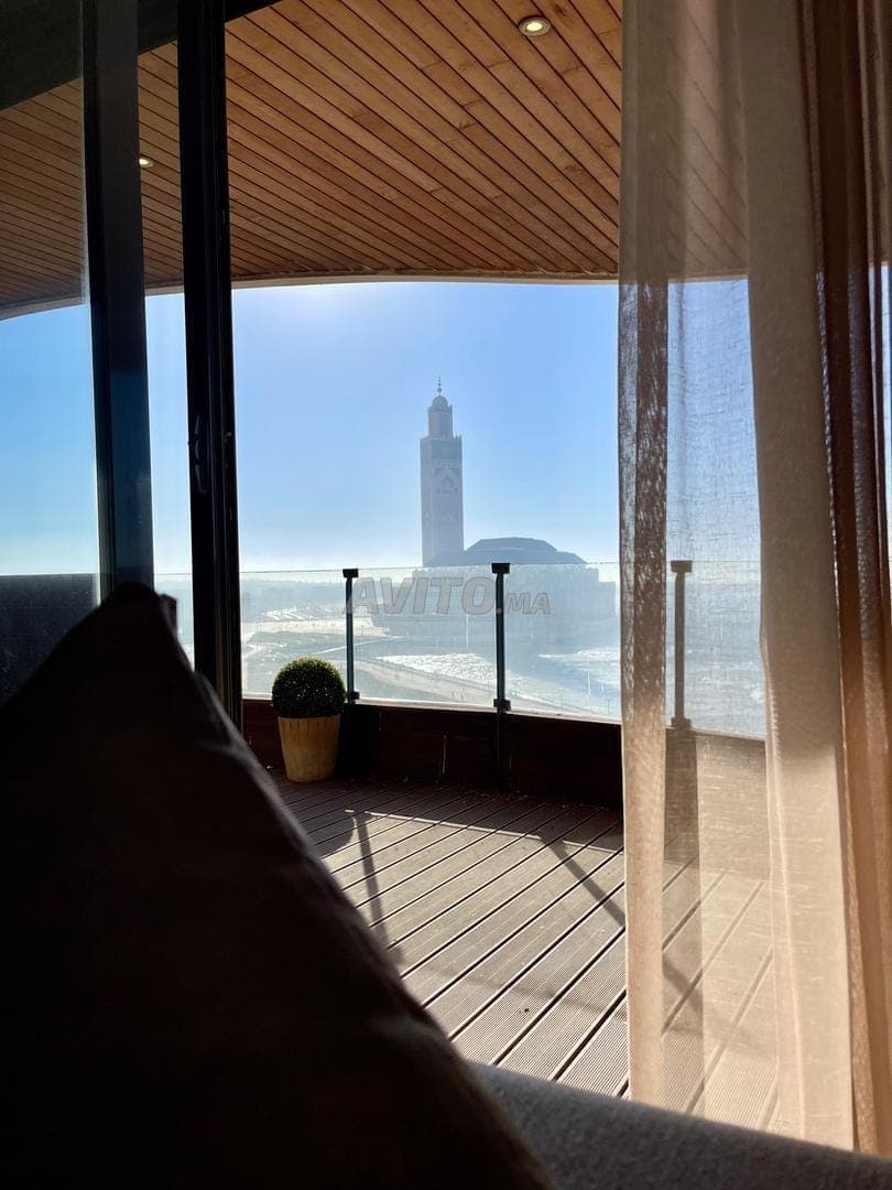Apartamento de lujo con vistas al mar y a la mezquita Hassan II