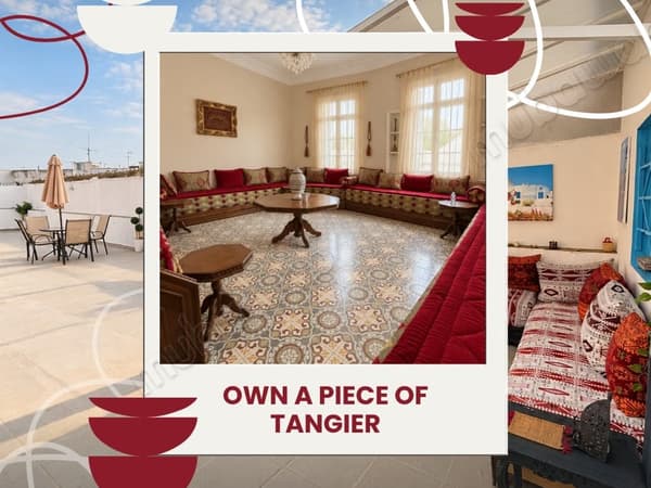 Ein Haus mit viel Potenzial zu verkaufen in Tanger