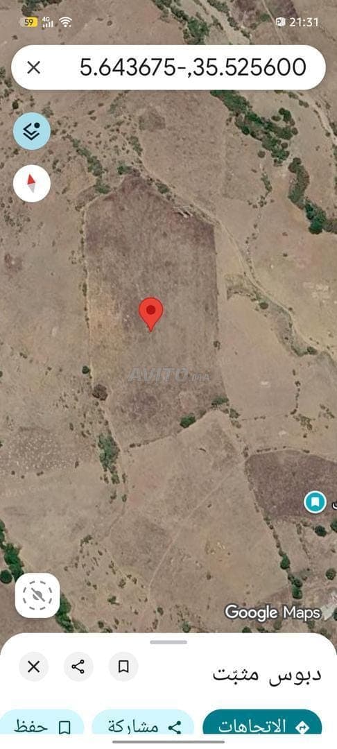 Terreno in vendita a Beni Hssan, Douar El Nazel, vicino al mercato