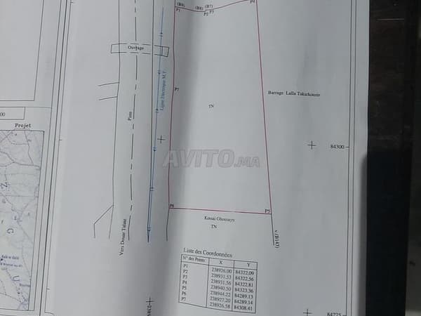 Opportunité d'investissement au cœur de la nature de Lalla Takerkoust – 535m²