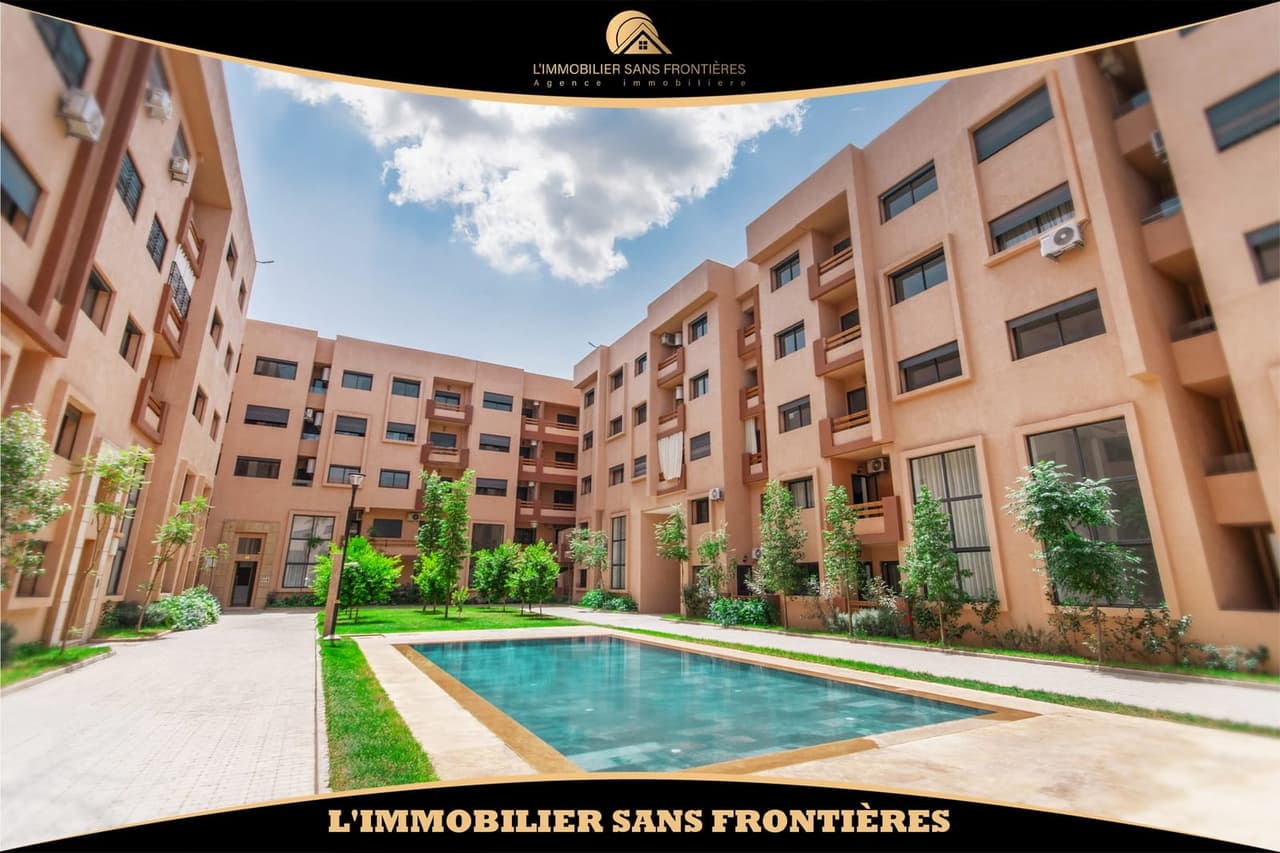 Appartement vide à vendre à Semlalia, Marrakech – 1er étage – 82 m²