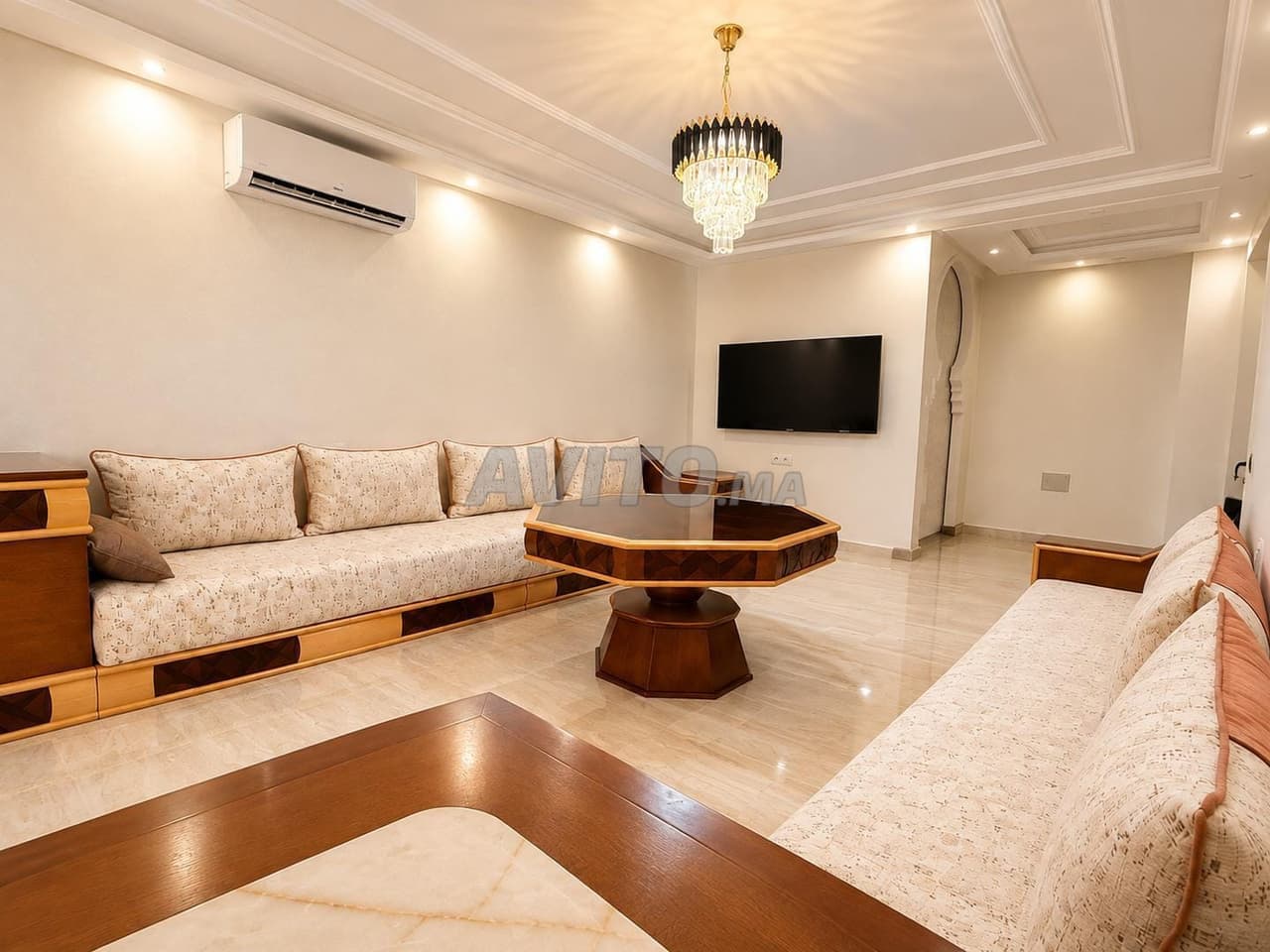 3 CHAMBRES MEUBLE - TANGER