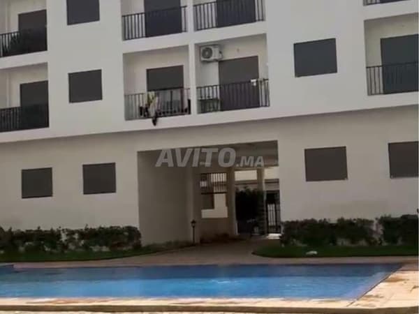 Apartment in Bouznika Residence with 4 swimming pools