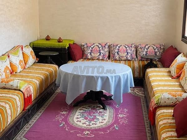 Möblierte Wohnung, 77 m², mit Pool in Tamansourt