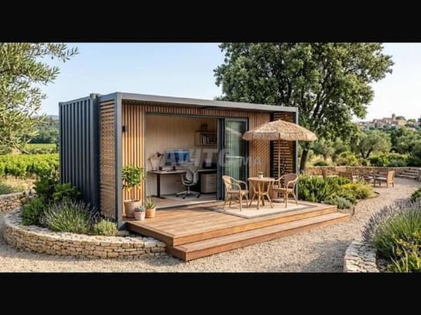 BUREAU JARDIN 17M2 - TERRASSE 10M2