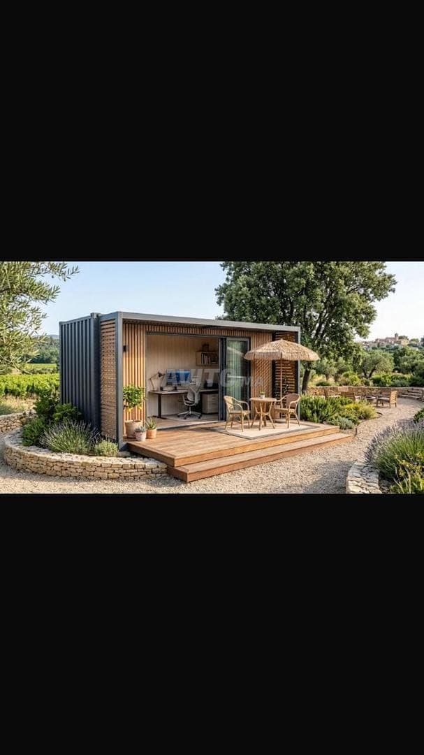 GARDEN OFFICE 17M2 - 10M2 TERRACE