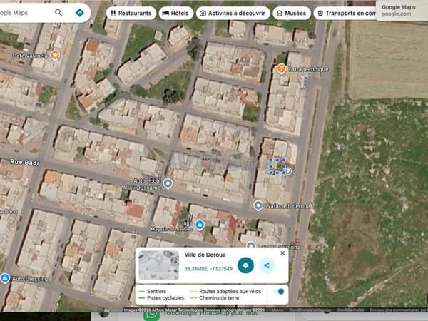 Terrain à vendre R3 , 120m2