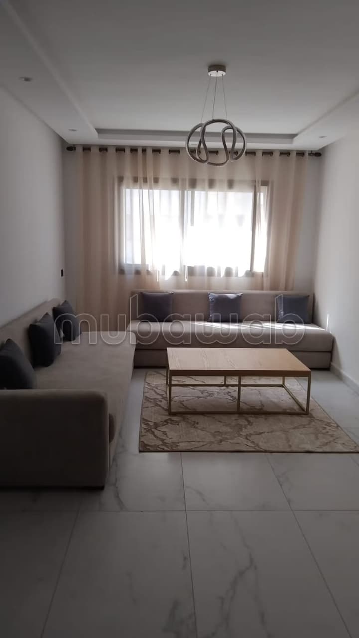 Never-lived-in furnished apartment – Agdal