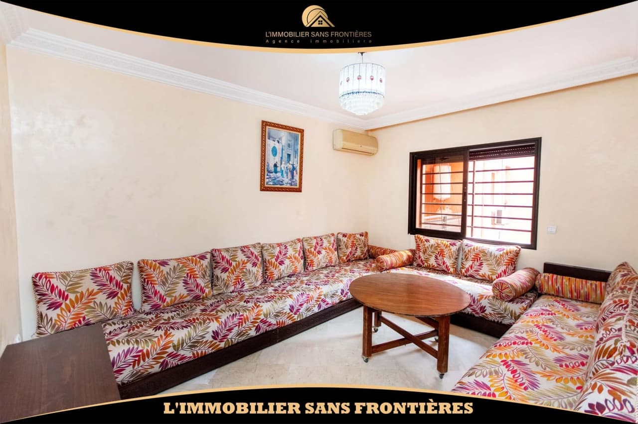 Apartamento nuevo amueblado en alquiler en Hivernage, 56 m², Marrakech