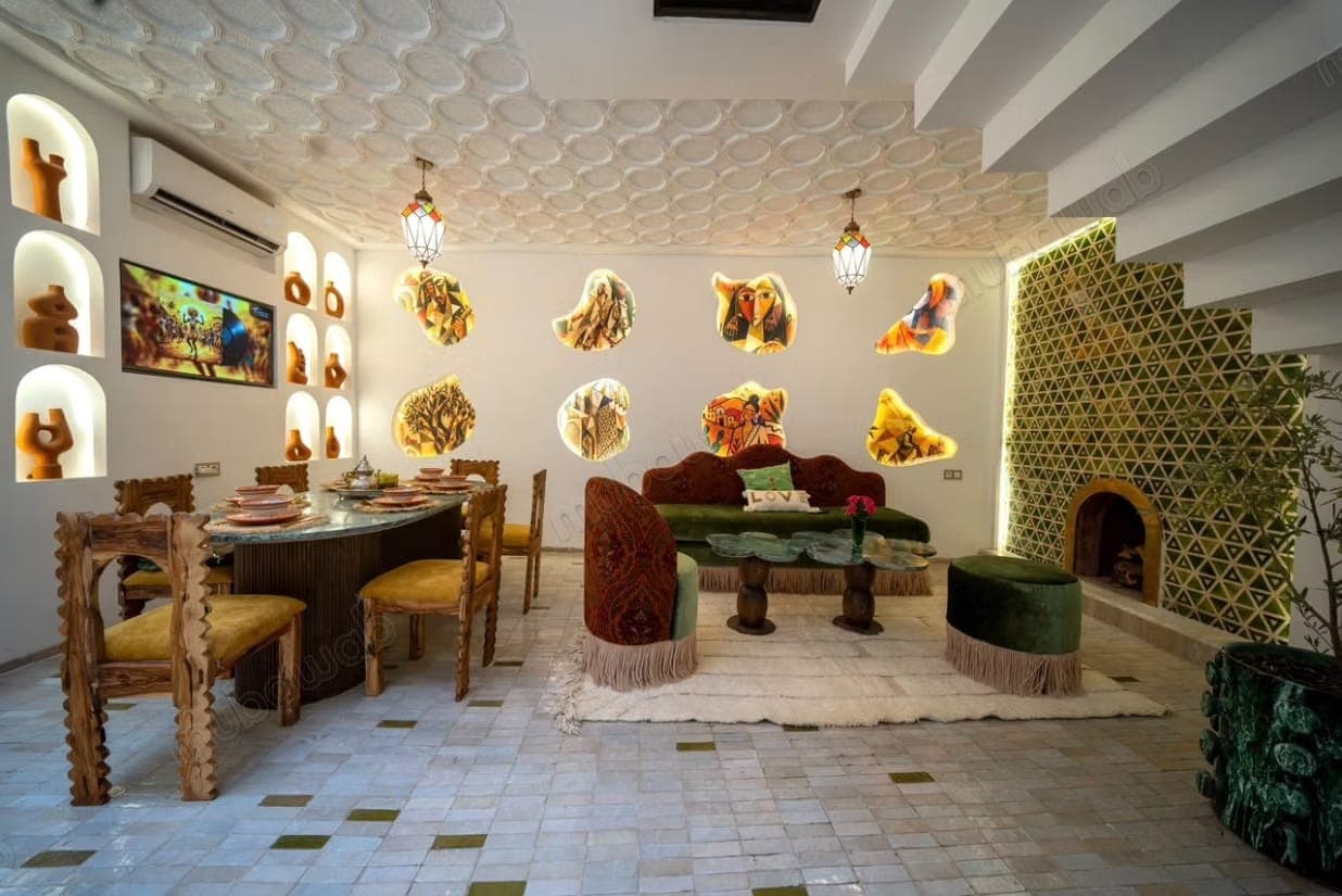 Riad completamente ristrutturato e arredato in vendita