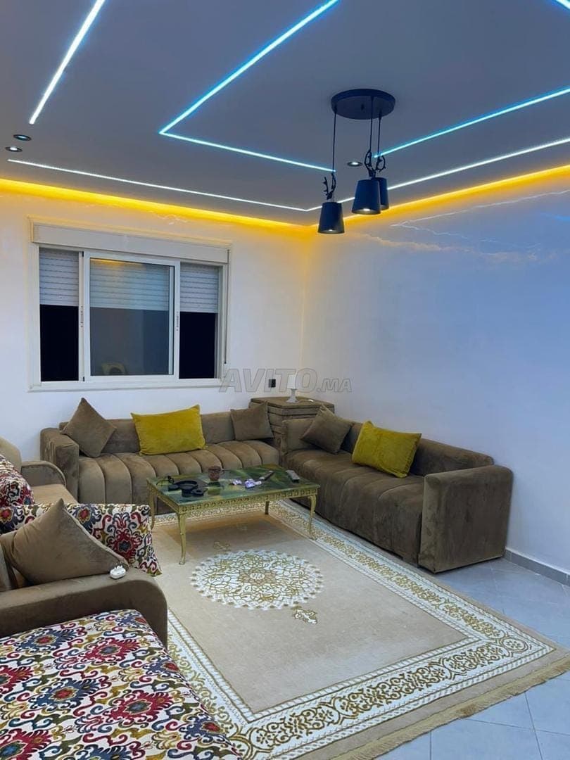 Bel appartement meublé et sécurisé Mesnana Golf