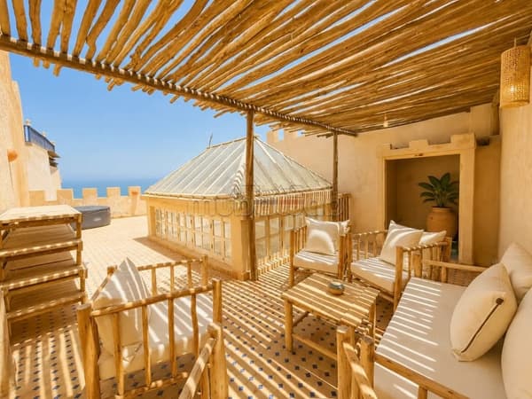 Riad avec terrasse vue mer à Essaouira