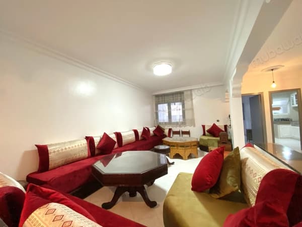 Apartment for rent in Hassan Centre Ville. 4 rooms. Well furnished
