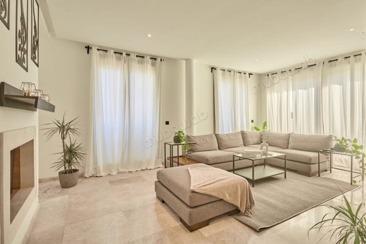 Magnificent furnished penthouse with sea view 10 min from the Morocco Mall