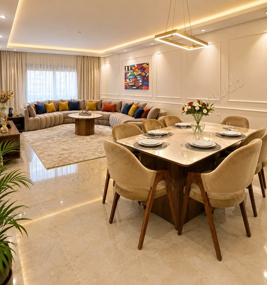 Prestige Chic 2 Bedroom Apartment with 50m² Terrace – Bd Roudani
