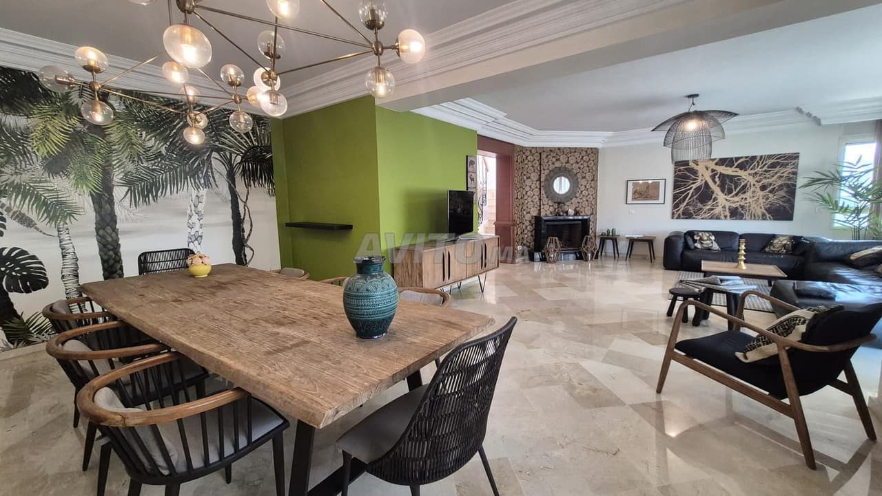 Duplex de luxe meublé avec terrasse de 100 m²
