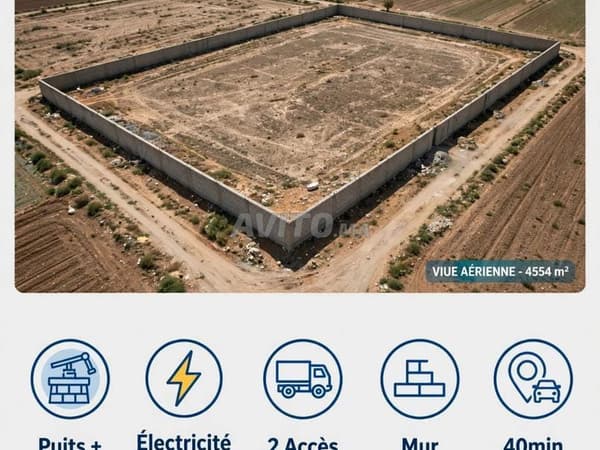 Terrain Houta à vendre à Had Soualem à un prix très raisonnable