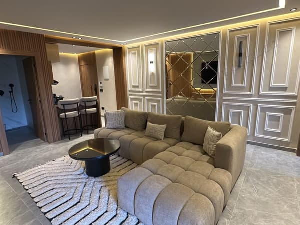 Rent this apartment in Guéliz. Total surface 48 m². Fully furnished
