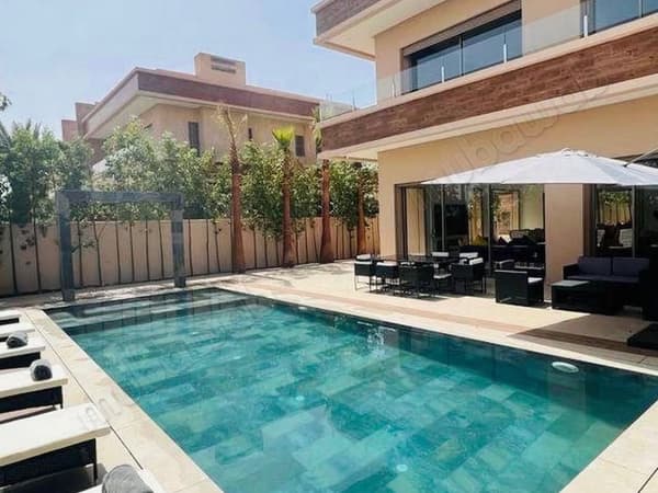 Villa 5ch meublée avec piscine privée dans le quartier de l'Agdal a Marrakech