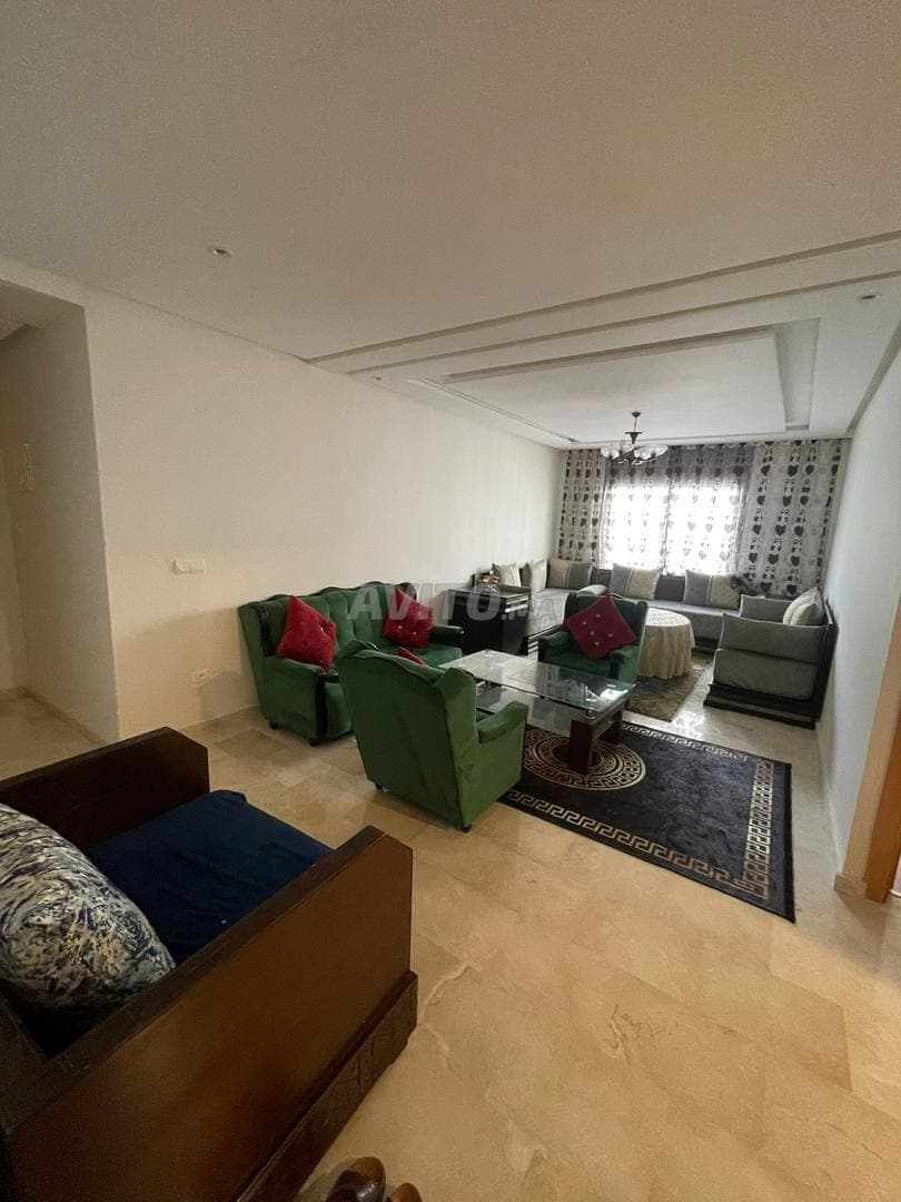 Appartement meublé à louer 90 m² à Rabat