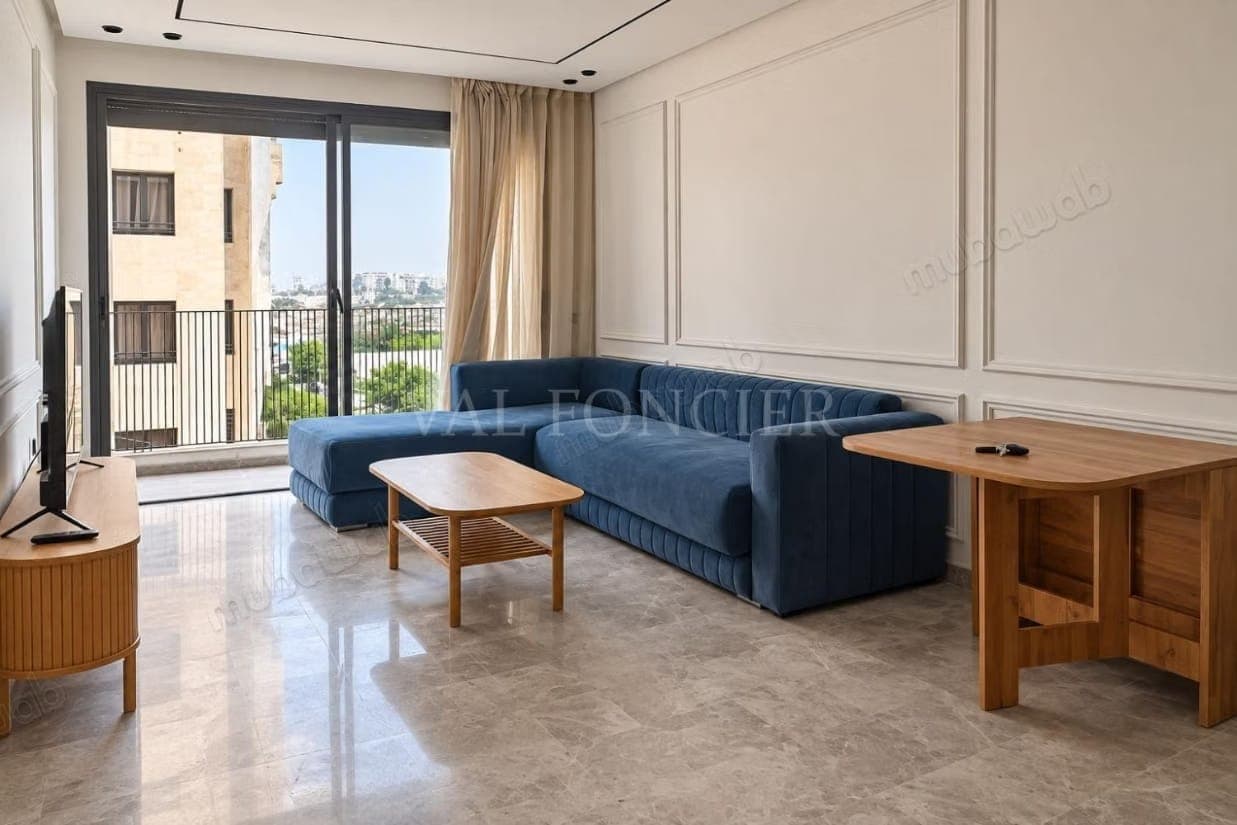 Location Studio meublé avec balcon Abdelmoumen, Casablanca