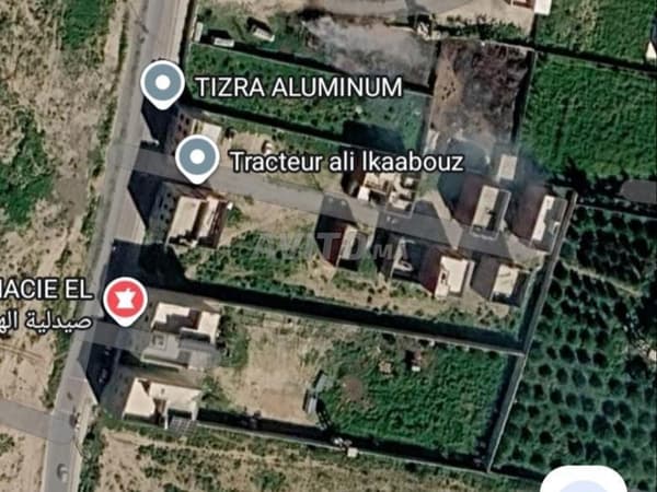 Excellent plot behind the commune (Belfaa)