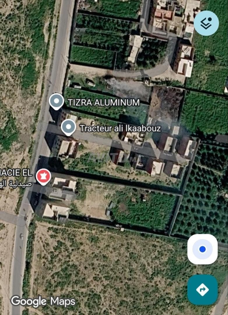 Excellent plot behind the commune (Belfaa)