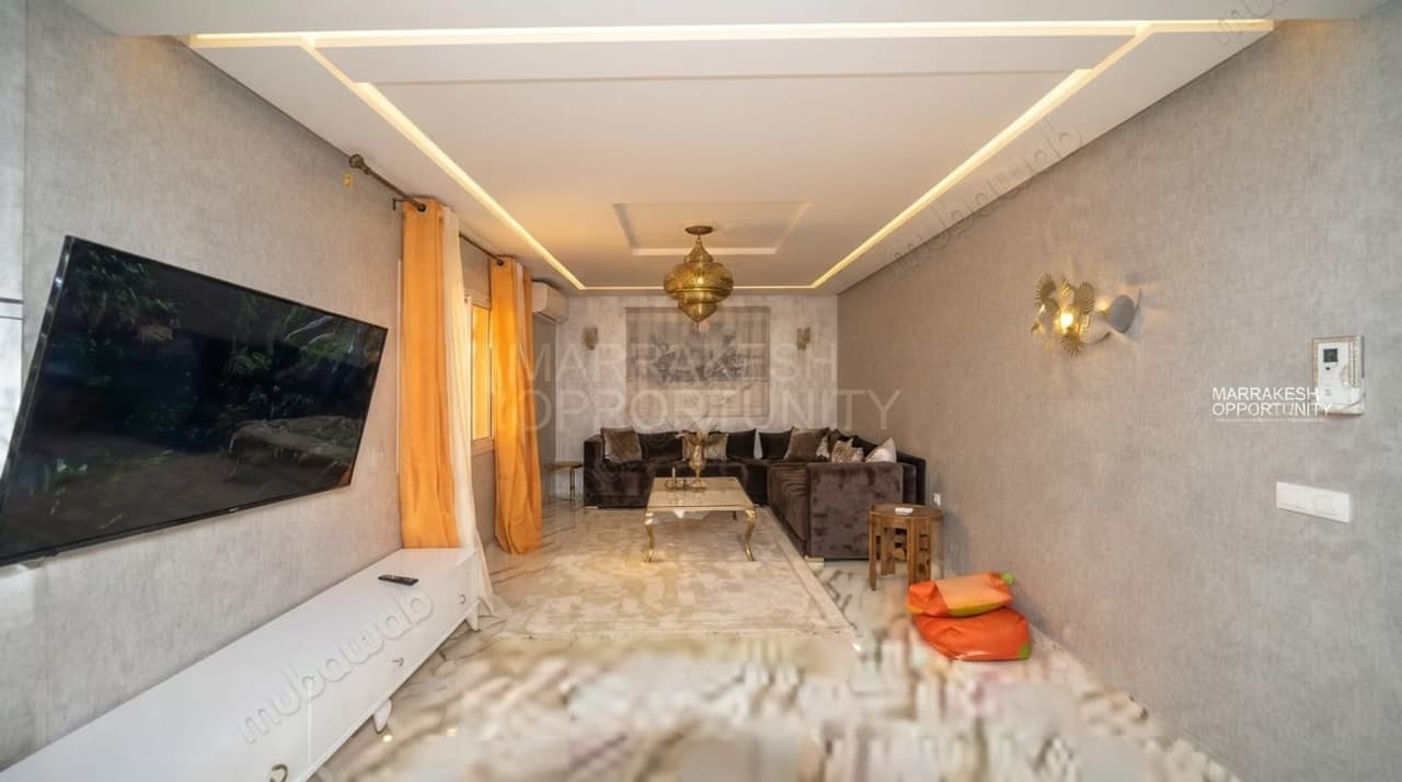 Appartement meublé à louer à Guéliz