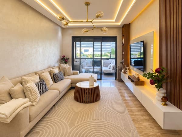 Verkoop gerenoveerd appartement 114m2 2 slaapkamers Les Crêtes, Casablanca