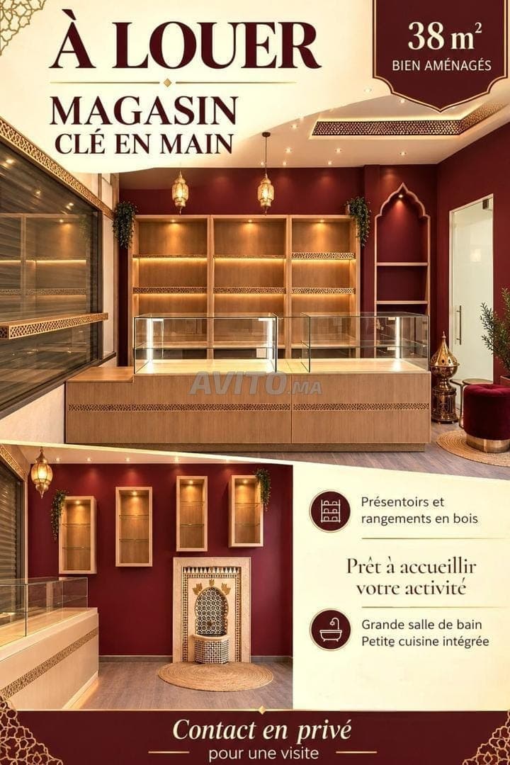 TE HUUR Winkel – 38 m² INGERICHT