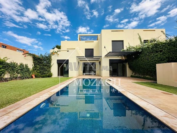 Magnifique villa 3ch avec piscine – Al Maaden Golf