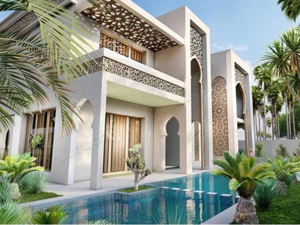 Villa neuve de style palais 682 m construit