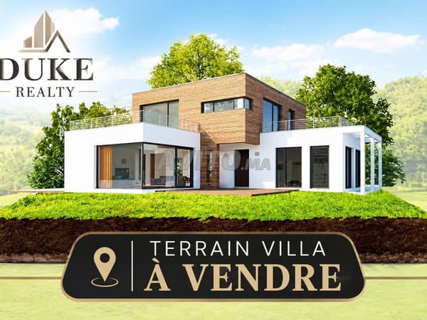 TERRAIN POUR VILLA À VENDRE – ROUTE FLALLAH