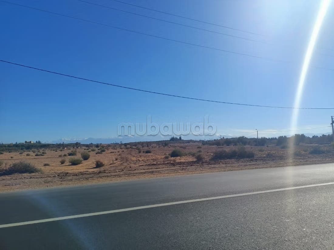 1 hectare mlkiya route agafay près du centre ville Marrakech