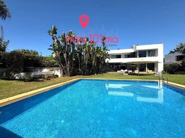 Villa à vendre à l’Orangeraie Souissi