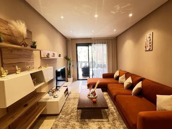 Appartement moderne meublé 2 chambres 📍 Gueliz