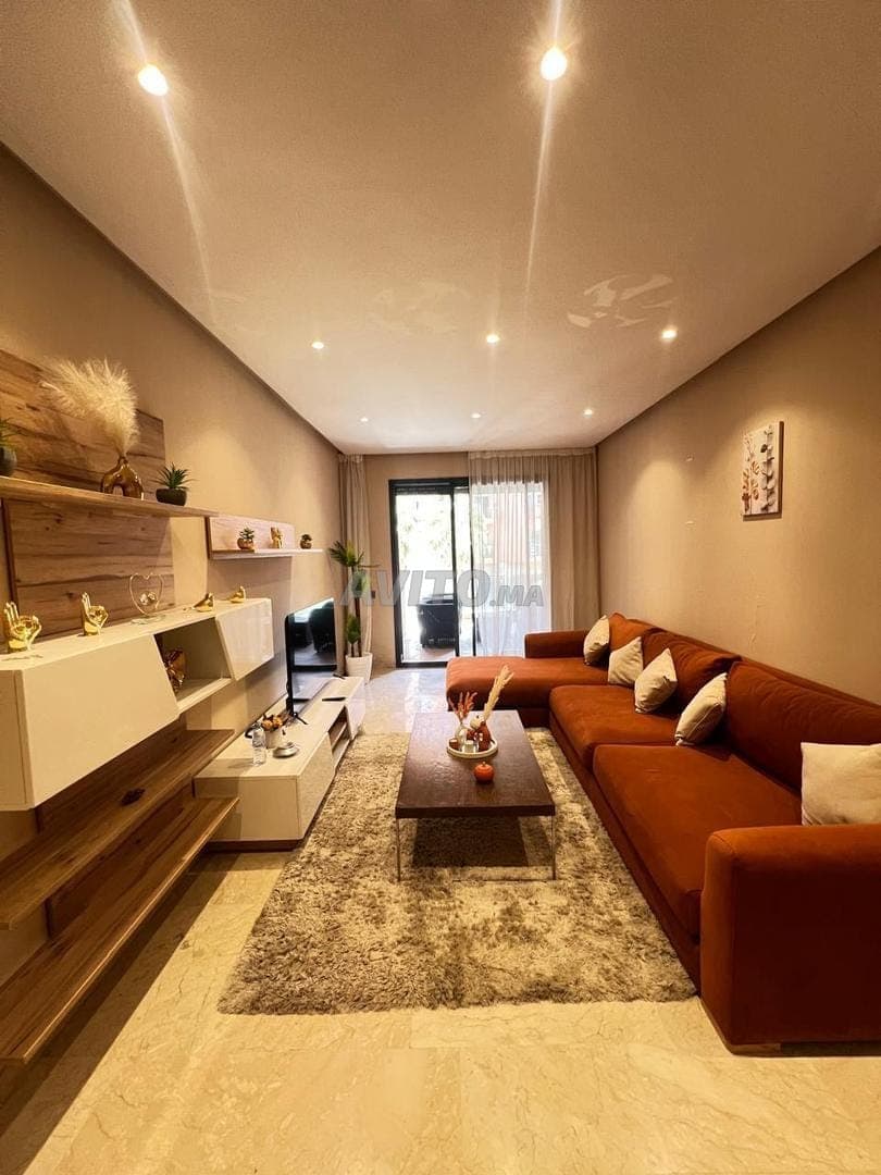 Appartement moderne meublé 2 chambres 📍 Gueliz