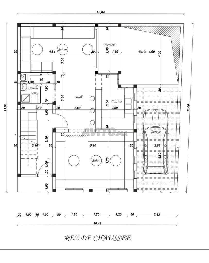 Haus 118 m², teilweise fertiggestellt, zu verkaufen in Sport City