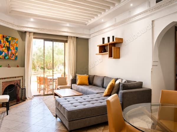 Appartement rénové en rez de jardin – Palmeraie