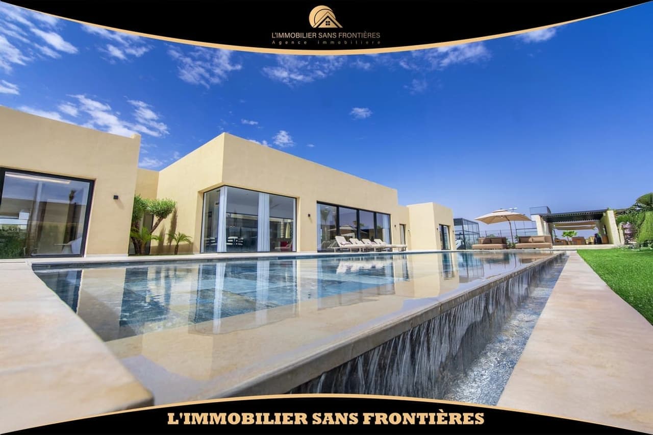 Villa meublée à louer à Route d’Amizmiz km 17, 4000 m², Marrakech