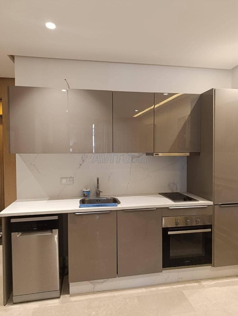 Appartement 1 Schlafzimmer möbliert Gueliz Carré Eden