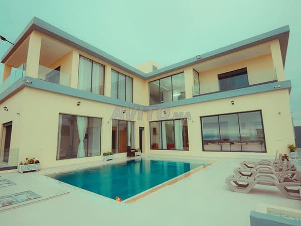 VILLA MET PANORAMISCH ZEEZICHT EN TARIFA Oued Alyan