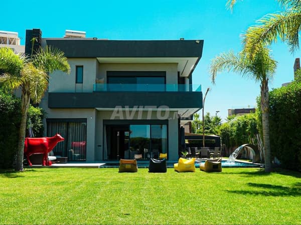 Luxe gemeubileerde villa 🏡 in Prestigia Agdal ⛳