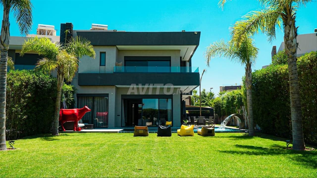 Luxe gemeubileerde villa 🏡 in Prestigia Agdal ⛳