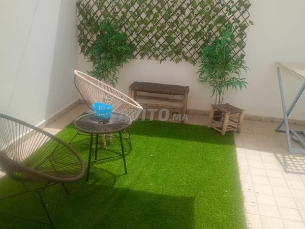 استوديو مفروش مع شرفة