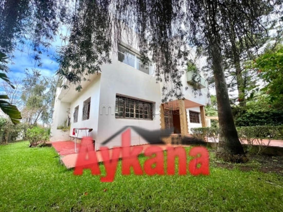 Vente villa en exclusivité à rabat souissi